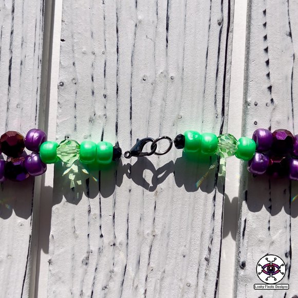 Mega Man X4 Ultimate Armor Perler Necklace - Picture 5 of 5